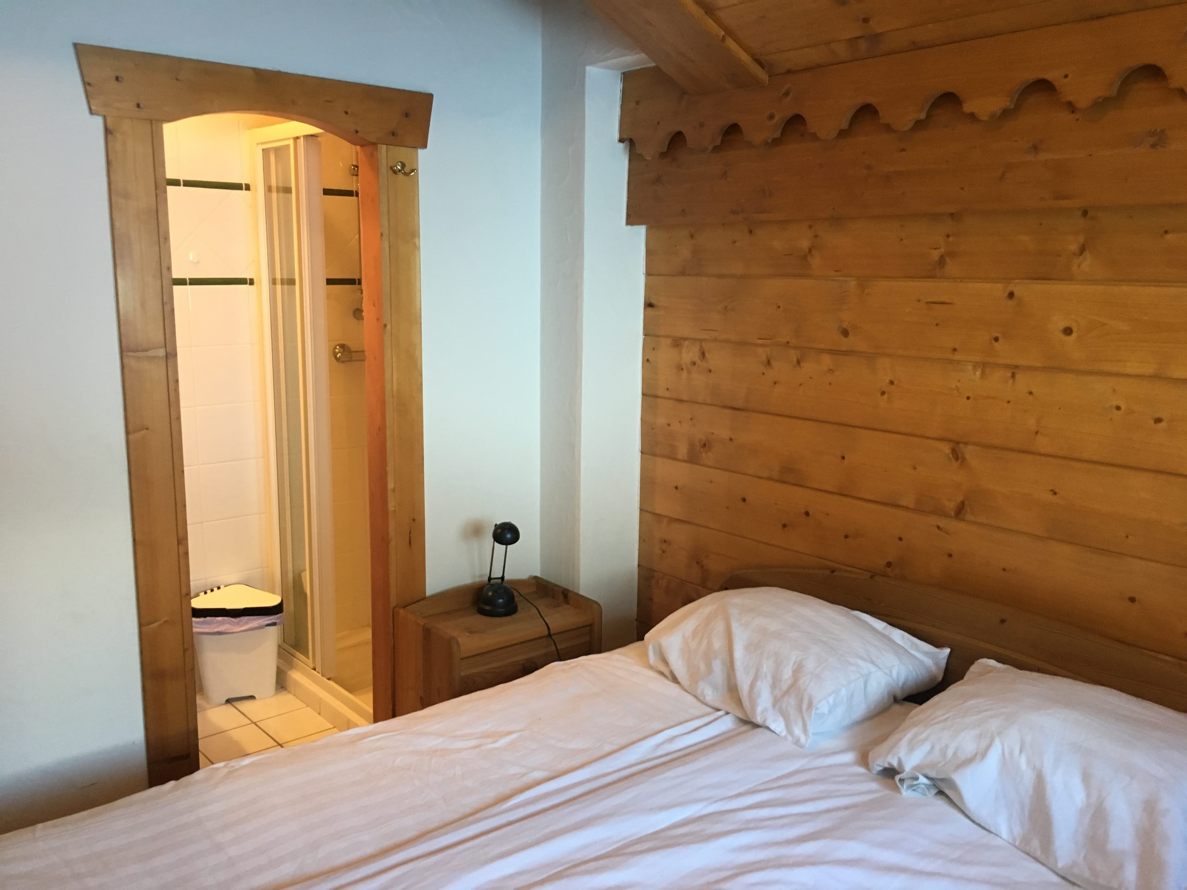 Slaapkamer met eigen douche